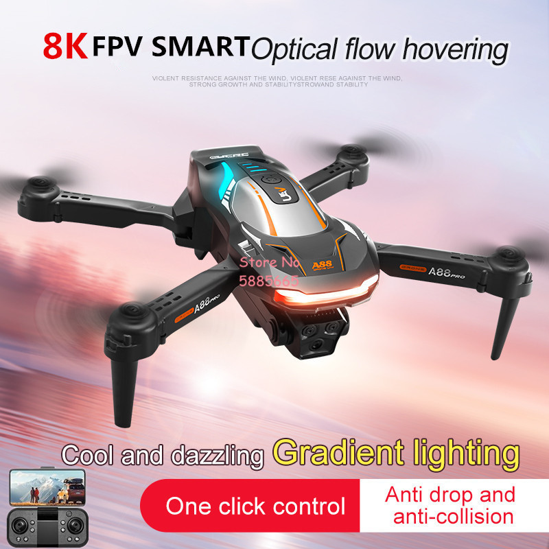 Rc Helicopter Electric - Fotografía aérea 8K posicionamiento de flujo