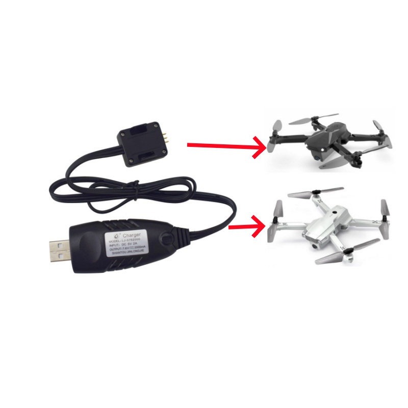 Rc Helicopter Charger - Cable de Carga USB para Dron