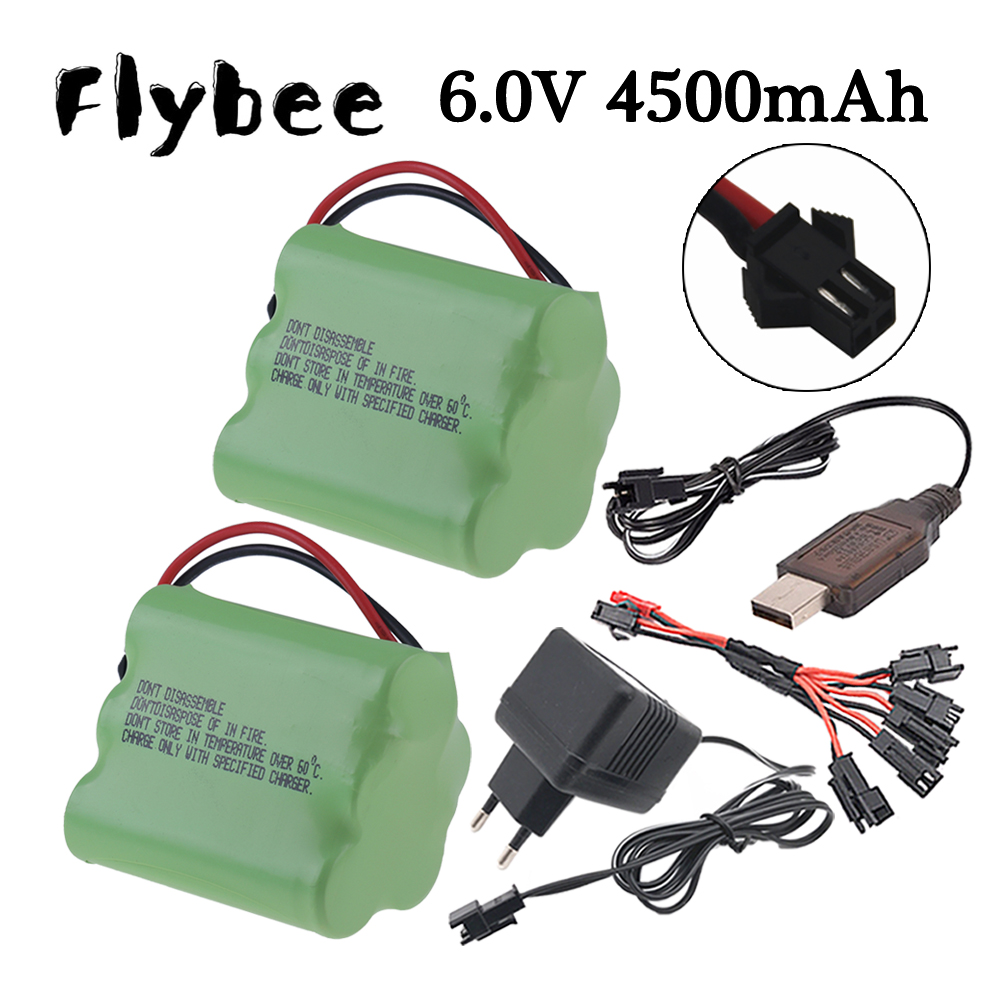 Rc Helicopter Charger - Batería Ni-MH de 6v y 4500mAh,