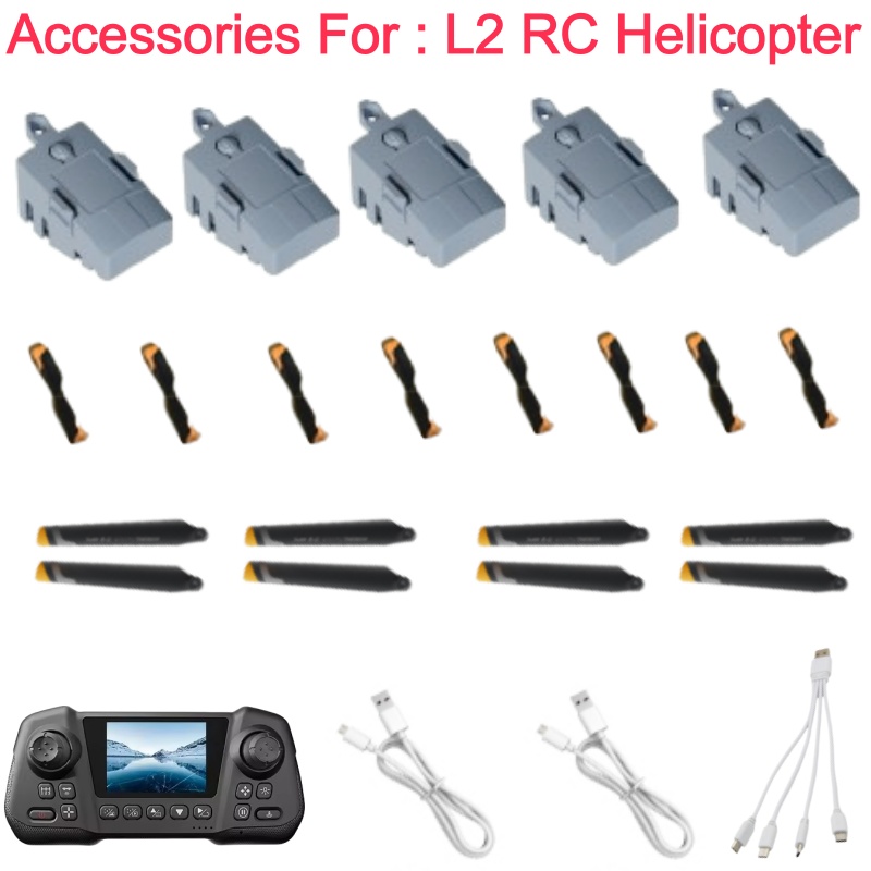 Rc Helicopter Coaxial - Batería L2 de 3,7 V y