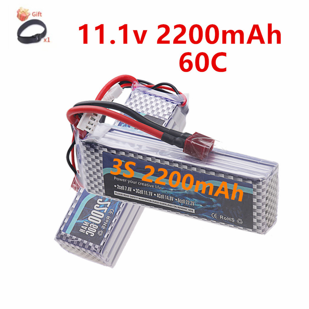 Rc Helicopter Coaxial - Batería Lipo 3S 11.1V Deans T