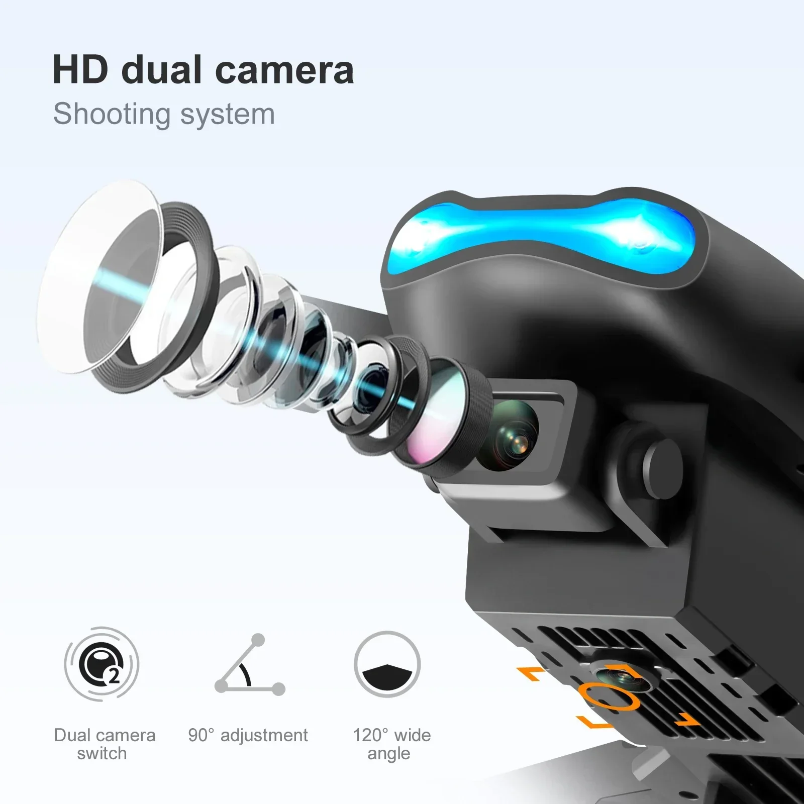Nuevo Dron E99 Pro HD 4K con c - Rc Helicopter Electric reseña y precio