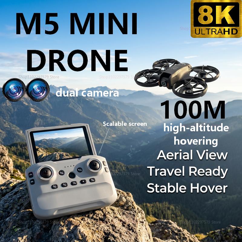 Nuevo Mini Dron M5 2026 con Cá - Rc Helicopter Gyro reseña y precio