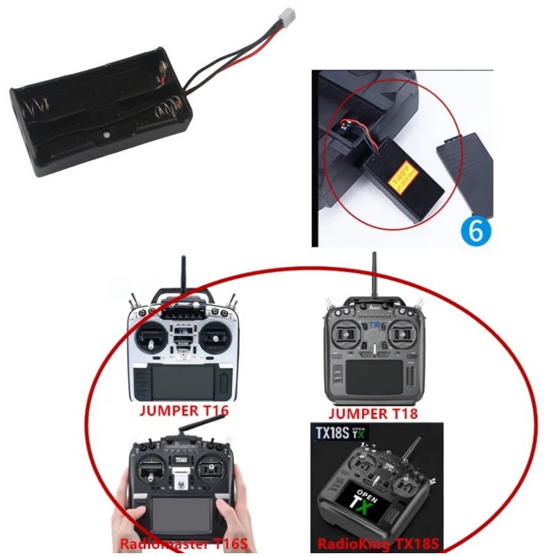 RadioMaster TX16S 2S 18650 Caj - Rc Helicopter Case reseña y precio