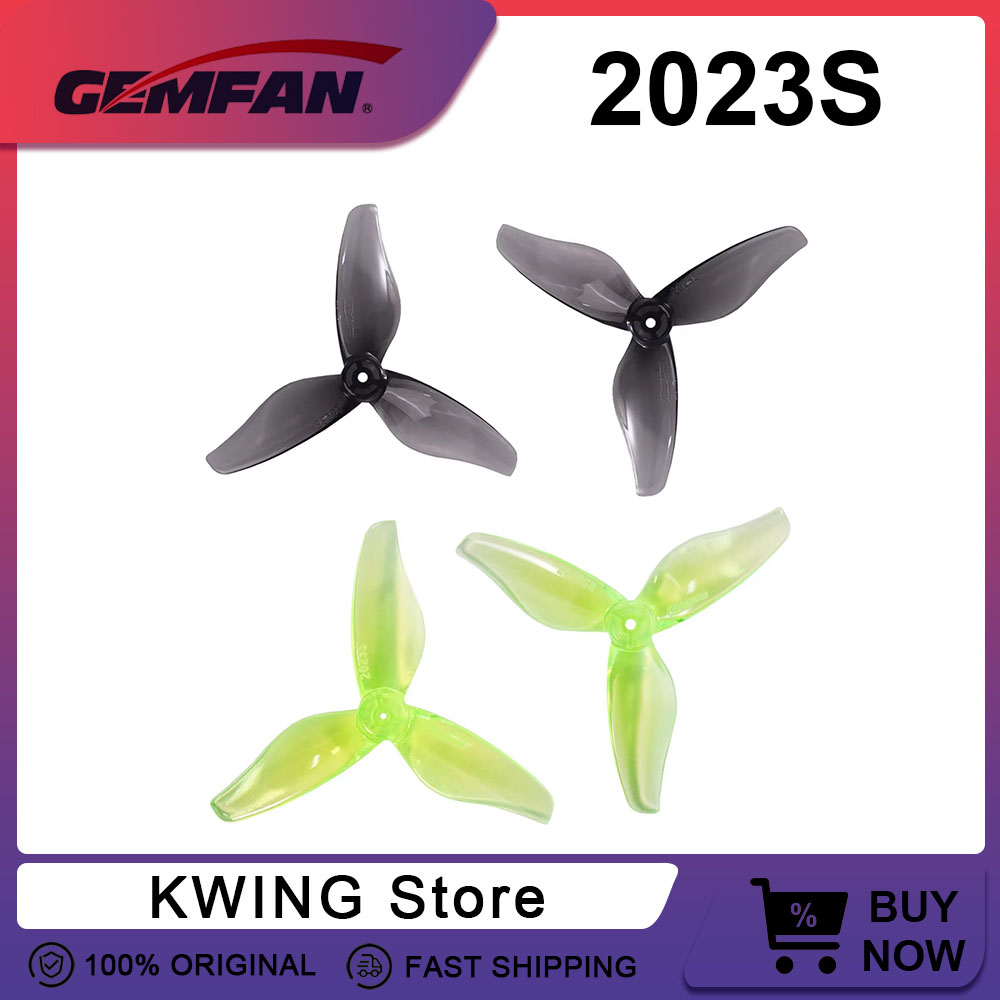 12 pares (12CW + 12CCW) Gemfan - Rc Helicopter Blade reseña y precio