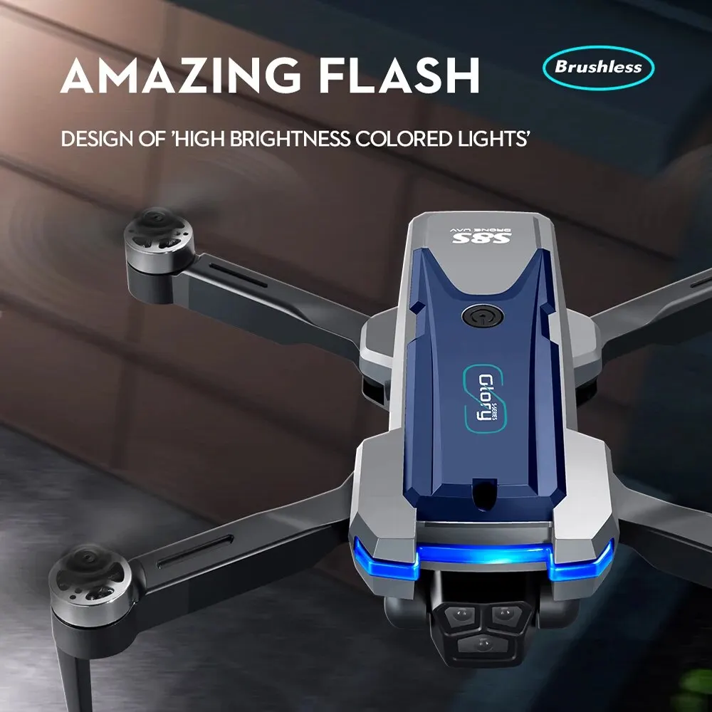 Dron plegable S8S con GPS, 5G, - Rc Helicopter Case reseña y precio
